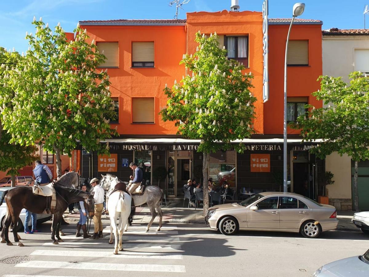 Hostal Vitorina Soria Luaran gambar